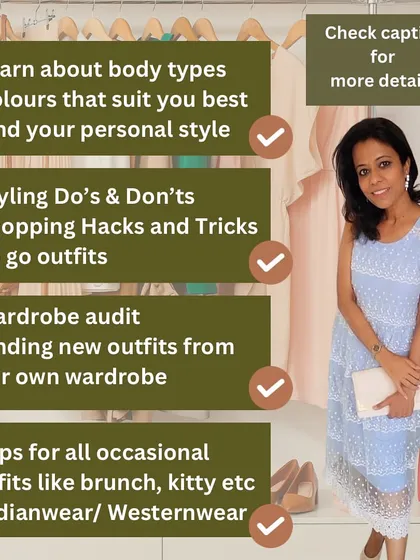 My styling crash course will help you learn about body types, colors that suit you, and shopping hacks for both online and offline.