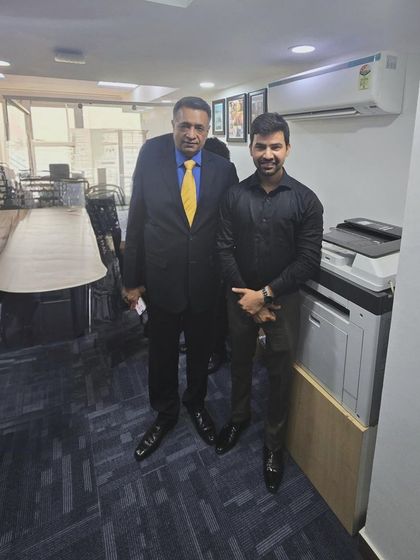 A memorable reunion with Mr. KK Manan, under whom I interned 12 years ago. He warmly embraced me and proudly introduced me to other advocates, a moment I will always cherish.