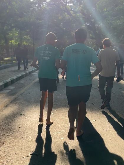 Nikki Ponappa - Golf Fitness Training The Barefoot Marathon: A Community of Movement photo 22