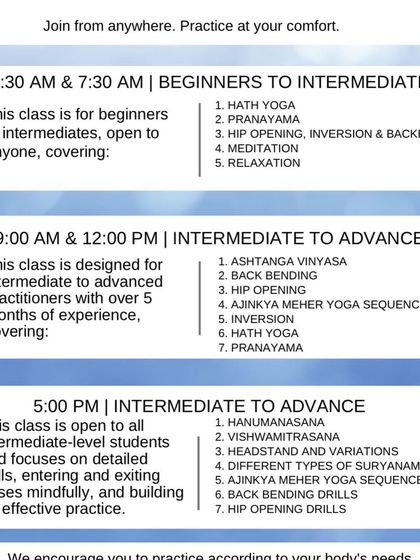 Course Details & Schedules photo 5