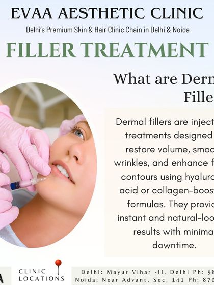 A concise explanation of dermal fillers. These injectable treatments use formulas like hyaluronic acid to restore volume and smooth wrinkles, providing instant results with minimal interruption to your schedule.