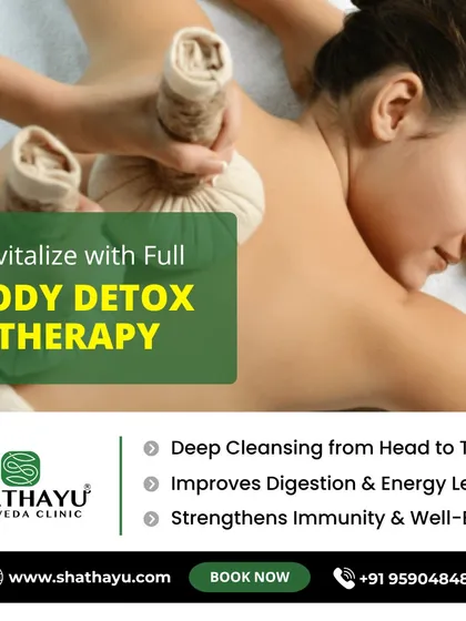 Revitalize your system with our full body detox therapy, which includes treatments like herbal potli massage. This therapy provides a deep cleansing from head to toe, improving digestion, boosting energy levels, and strengthening your overall immunity.
