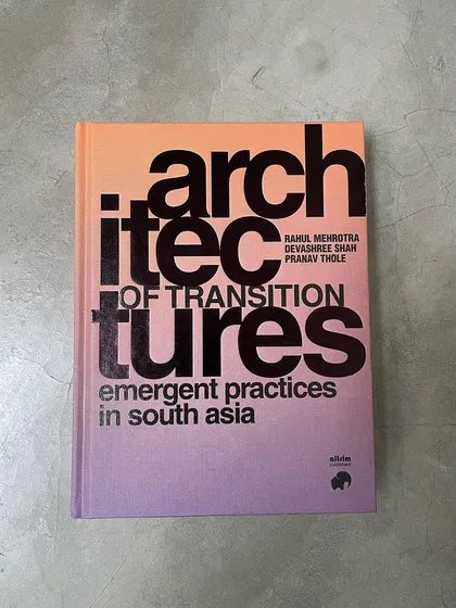A duplicate image of the "Architectures of Transition" book cover.