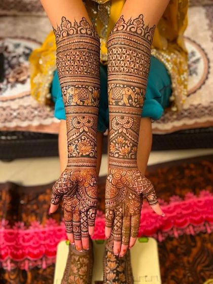 Vijay Singh - Bridal Mehndi Traditional Rajasthani & Jaipuri Motifs photo 31