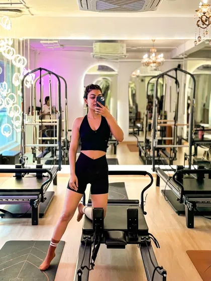 A post-workout mirror selfie is mandatory. It's proof that you showed up for yourself and slayed the session.