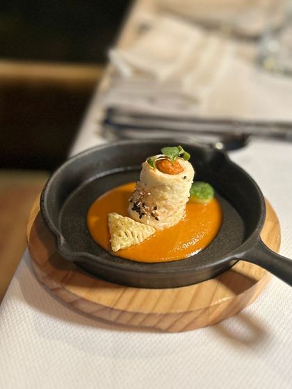 A savoury dish from our Nadodi KL pop-up, showcasing the fusion of our two distinct culinary styles.