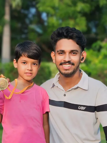 Another one of our rising stars with his medal. The smile of achievement after months of hard work.