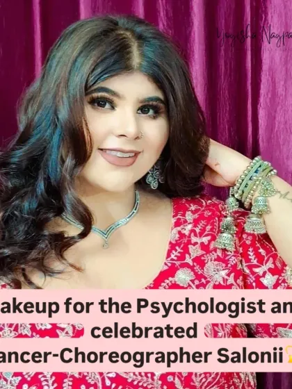 Another shot of this beautiful client, showing her passion and energy, complemented by the soft glam makeup.