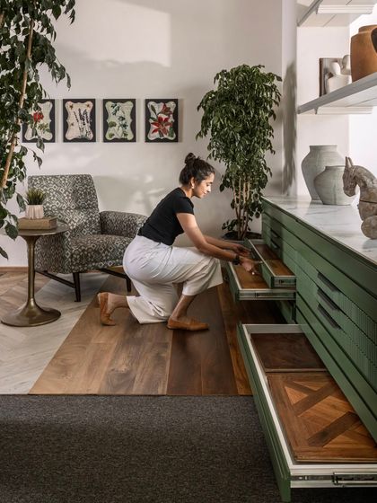 Aakriti Saraf Design - Commercial Interior Design Experiential Retail Design: The Krafwood Showroom photo 6