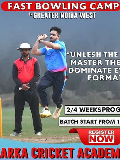 I run specialized camps like this Fast Bowling Camp in Greater Noida. These programs offer a detailed roadmap for players to master specific skills and dominate in every format.