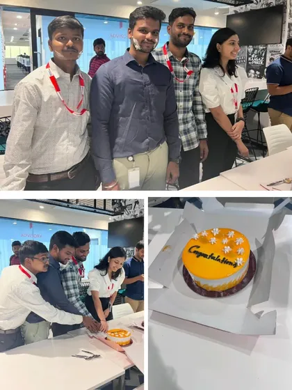This was a proud moment, celebrating with my team after officially becoming CA Hari Kumar. It’s a reminder of the hard work behind the qualification and the collaborative spirit I bring to my work.