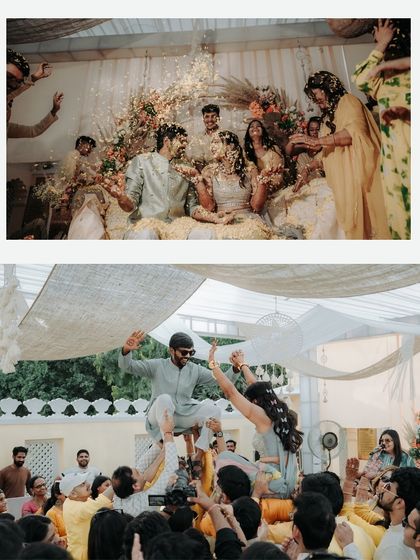 Joyful Haldi & Mehendi photo 25