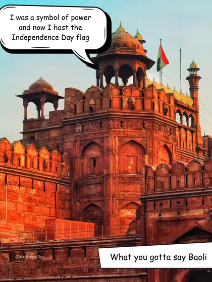The Red Fort replies: "I was a symbol of power and now I host the Independence Day flag." Each monument has witnessed a different chapter of India's history.
