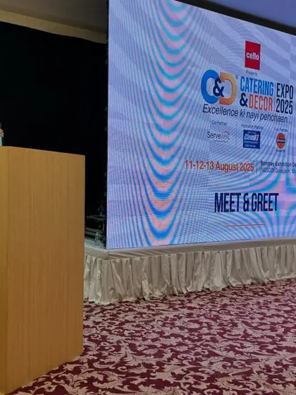 Hosting the Meet & Greet for the C&D Expo 2025. It's always a pleasure to be the face of major industry events and connect with professionals.
