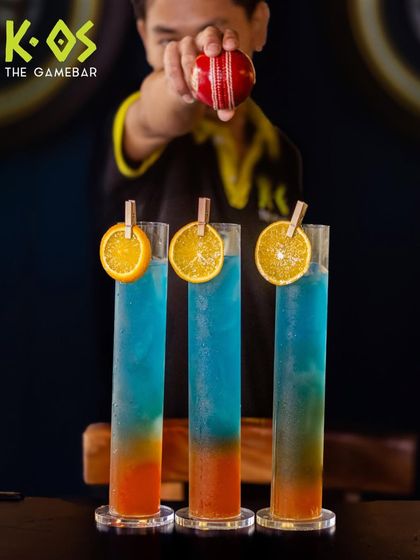 This LIIT is a total knockout. We've created special layered cocktails to celebrate the cricket season.