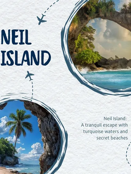 Discover Neil Island, a tranquil escape in the Andamans with turquoise waters, pristine beaches, and a laid-back vibe.