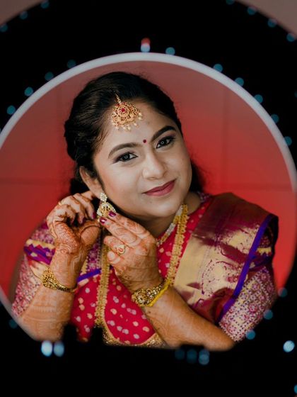 Sindhu Krishnan - Bridal & Wedding Makeup South Indian Bridal Looks photo 11
