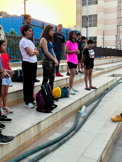 An interactive Q&A session with our young athletes and their parents. We foster an environment of open communication to ensure everyone understands the commitment and support structure behind our high-performance training.