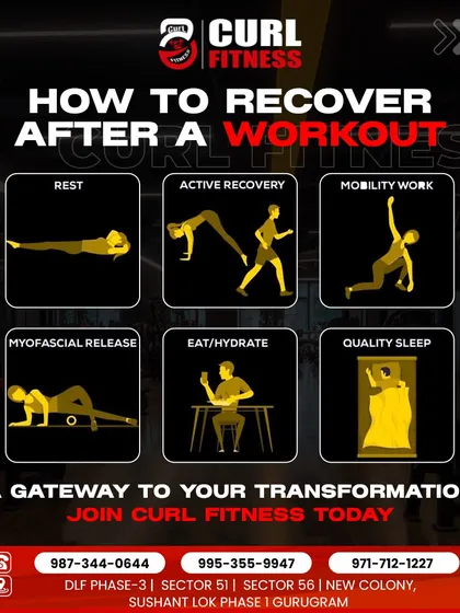 Recovery is key to transformation. This guide illustrates six ways to recover after a workout, including rest, mobility work, and quality sleep.