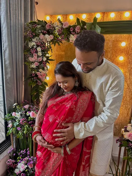 Feeling the baby kicks and overflowing with love. This journey has been so special, and I love sharing it with you all.