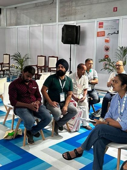 A collection of promotional materials and behind-the-scenes moments from my various webinars and industry event appearances, showcasing my commitment to knowledge sharing and community building.