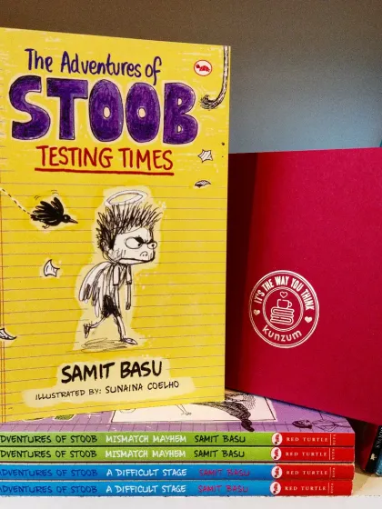 'The Adventures of Stoob' is a laugh-out-loud series about a 10-year-old's dangerous exam adventure. Come pick up the set.