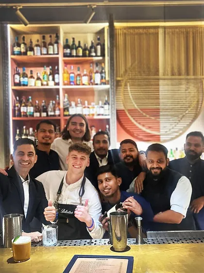 The team behind the bar during our takeover event. It's all smiles when you're working with the best in the business. Cheers to a great night!