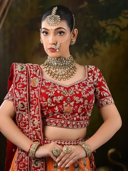 Surabhi's Makeup Studio & Academy - Professional Makeup & Hairstyling Courses Student Portfolios: Modern & Reception Glam photo 10