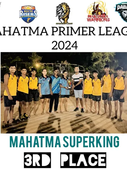 Mahatma Superking, who secured 3rd place in the league.