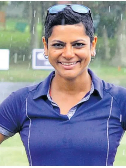 This is me, Nikki. I'm passionate about using golf to bring people together. Whether you're a complete beginner or have played before, I design every event to be welcoming, fun, and effective for your entire team.