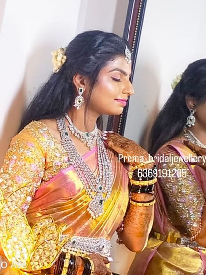 Prema - Bridal Jewellery Rental Happy Brides: Sparkling AD & Stone Sets photo 23