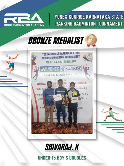 Rohit Badminton Academy - High Performance Badminton Training Our Champions: A Legacy of Wins photo 36