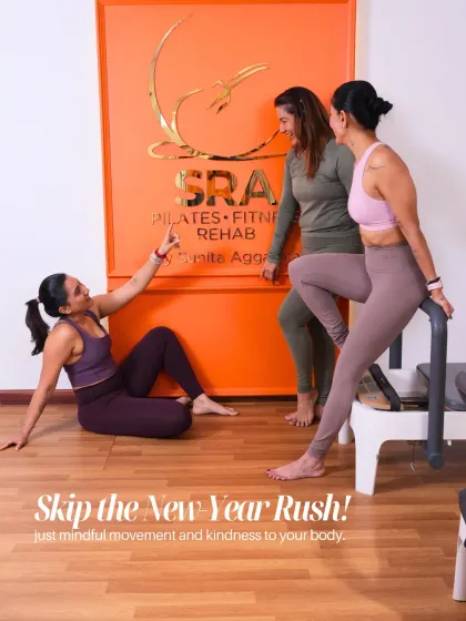We believe in mindful movement and kindness to your body, not rushing to meet resolutions. My studio is a place where pressure ends and your sustainable wellness journey begins with our supportive community.