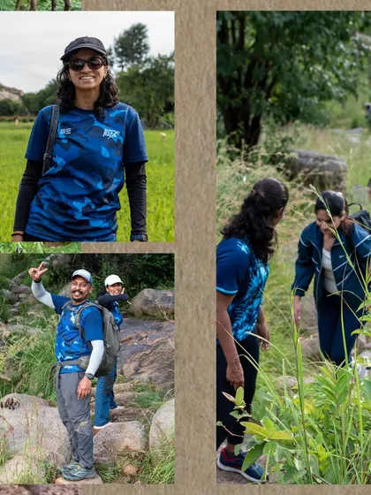 More snapshots of our team enjoying the trek, supporting each other along the way.