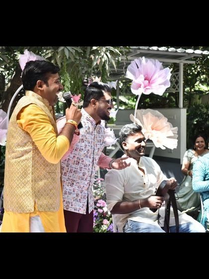 Emcee Pramod - Wedding Emcee & Host Vibrant Haldi & Mehendi Ceremonies photo 27