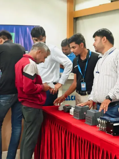 More interactions from our successful Retailer Day at MCCIA, Bhosari. Our team is always ready to explain the technical aspects and benefits of our energy solutions.