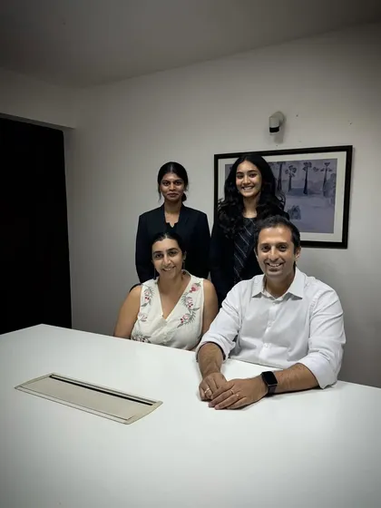 A moment with our proactive interns from March. Their enthusiasm is always a great addition to the office.