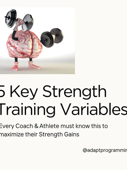 This is super important information for any coach or athlete looking to maximize their strength gains.