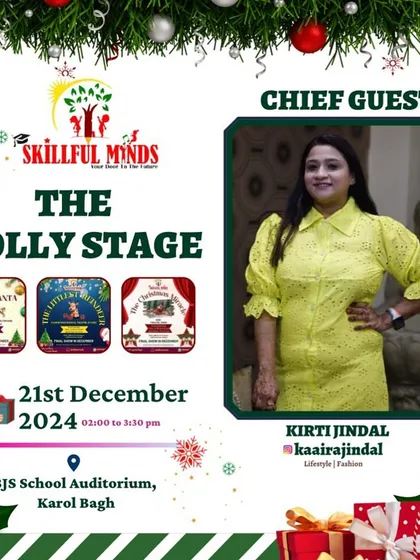 We were delighted to welcome lifestyle and fashion influencer Kriti Jindal as a chief guest for our grand theatre show.