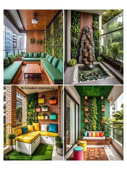 Designing with a Touch of Sweetness - Balcony Makeovers Design Inspiration Gallery photo 3