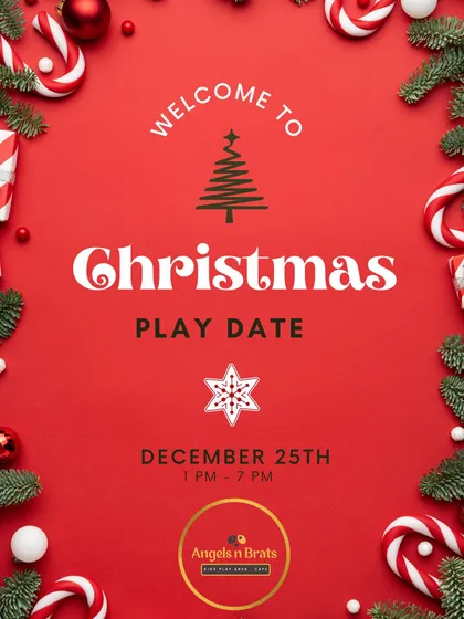 Getting ready for our annual Christmas Play Date. We host special events for all major festivals, complete with themed decor, special menus, and exciting activities like meeting Santa.