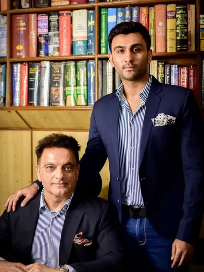 Father and son, working side by side. It is a privilege to continue building this firm's legacy with Sameer.