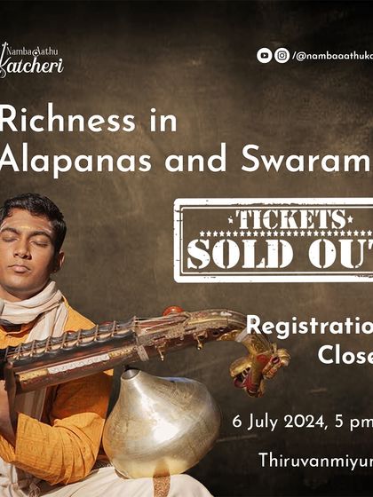 It was humbling to see the enthusiastic response for my Chennai workshop, which sold out quickly. I look forward to creating more such opportunities for us to learn and grow together.