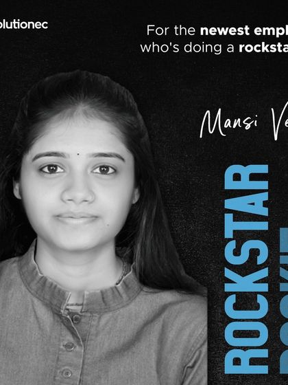 Mansi Verma is celebrated as one of our "Rockstar Rookies" of 2023. We recognize her outstanding performance as a new member of our team.