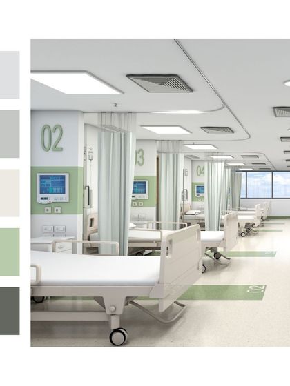 Creative Designer Architects - Healthcare Interior Design Patient-Centered Recovery Rooms & Wards photo 19