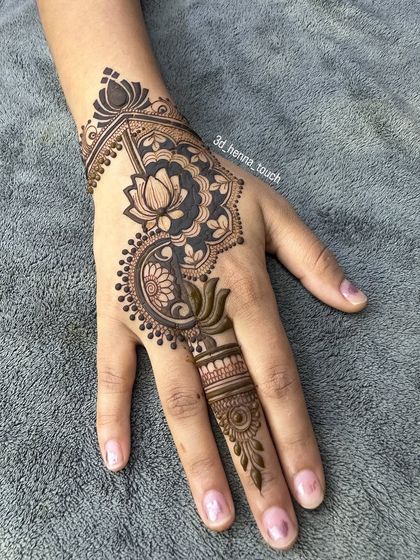 3D Henna Touch - Festive & Occasional Mehndi Minimalist & Chic Henna photo 8