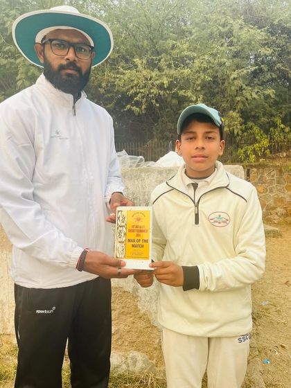 Piyush Neupane also awarded Man of the Match for his all-round contribution.