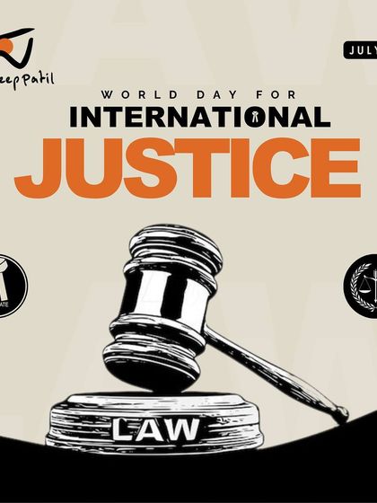 On World Day for International Justice, I reaffirm my commitment to the rule of law. Upholding justice and ensuring accountability are essential for promoting peace and protecting human rights globally.