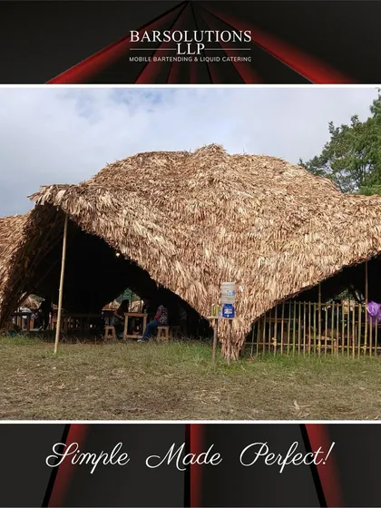 The main stage structure at Ziro, a festival known for its blend of music, culture, and nature.