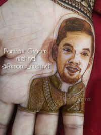 Custom Portrait & Storytelling Mehndi